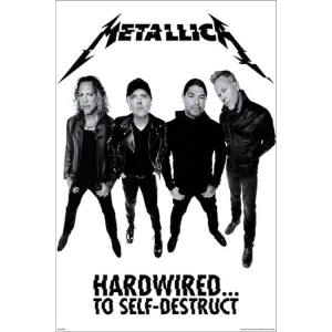 Metallica Hardwired Poster - 24" x 36"
