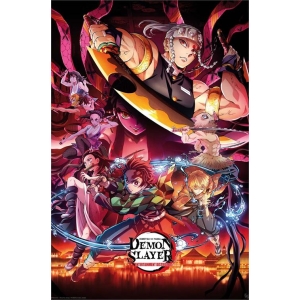 Demon Slayer - Entertainment District - Anime Poster 24 x 36 in.