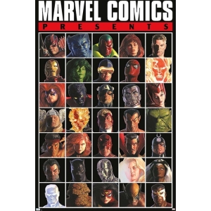 Marvel Comics - Presents Grid Poster - 22.375" x 34"