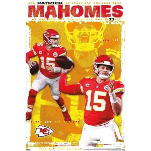 NFL Kansas City Chiefs - Patrick Mahomes II Poster - 22.375" x 34"