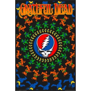 Grateful Dead - Non-Flocked Blacklight Poster 24" x 36"