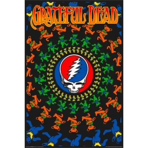 Grateful Dead - Non-Flocked Blacklight Poster 24" x 36"