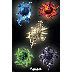 Magic the Gathering - Manas Poster - 24" x 36"
