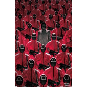 Netflix Squid Game - Key Art Poster - 22.375" x 34"