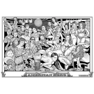 American Hero by Howard Teman Poster - 36" 24"