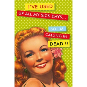Calling in Dead Poster 24" x 36"