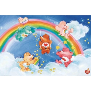 Care Bears Rainbow Poster 36" x 24"