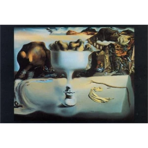 Dali - Apparition of Face & Fruit Poster - 36" x 24"