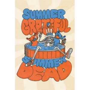 Grateful Dead Summer Dead Poster 24" x 36"