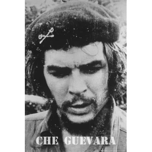 Che Guevara Black & White Poster - 24" x 36"