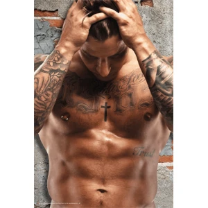 Rugged Tattoos Poster 24" x 36"
