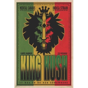 King Kush Poster - 24" x 36"