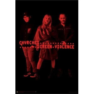 Chvrches Screen Violence Poster - 24" x 36"
