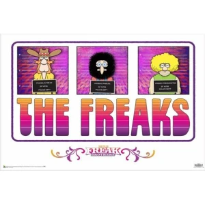 The Freak Brothers - The Freaks Poster 36" x 24"