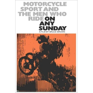 On Any Sunday - Movie Art Poster 24" x 36"