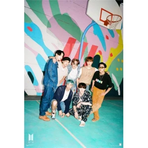 BTS - Dynamite Court Poster - 24" x 36"