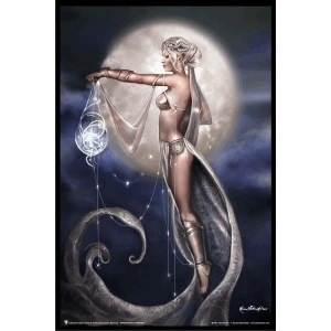 Star Weaver Fairy by Renee Biertempfel Poster - 24" x 36"