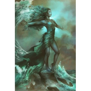 Breaking Waves by Renee Biertempfel Poster - 24" x 36"