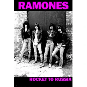 Ramones "Rocket to Russia" Poster - 24" x 36"