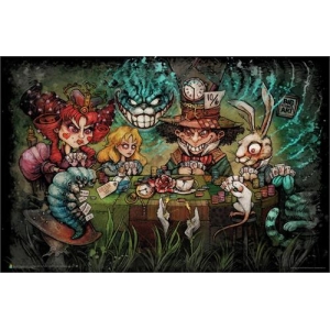 We Are All in Sinister Fables by Big Chris Poster 36" x 24"