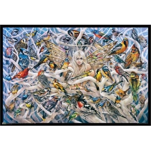 Call of the Wild Fairy by Sheila Wolk Poster - 36" x 24"
