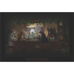 Weed Dogs Poster - 36" x 24"