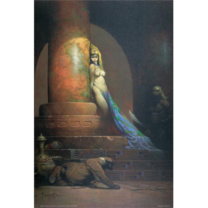 Egyptian Queen - by Frank Frazetta - Poster - 24" x 36"