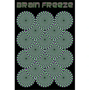 Brain Freeze Poster - 24" x 36"