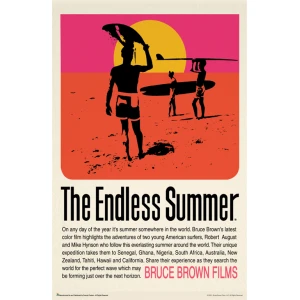 The Endless Summer Retro Mini Poster - 11" x 17"