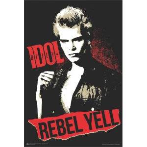Billy Idol - Rebel Yell Poster - 24" x 36"