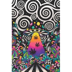 Brizland by Brizbazaar Non-Flocked Blacklight Poster 24" x 36"