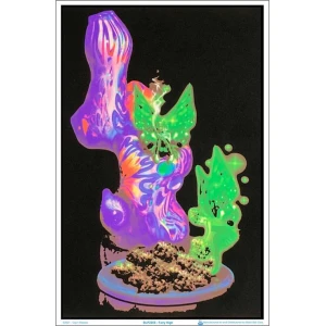 Fairy High Black Light Poster Image