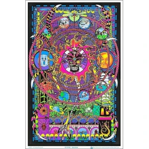 Spectrum Flocked Blacklight Poster - 23" x 35"