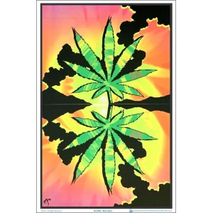 Maui Waui Flocked Blacklight Poster - 23" x 35"