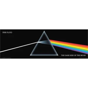 Pink Floyd Dark Side of the Moon Slim Print Poster - 36" x 12"