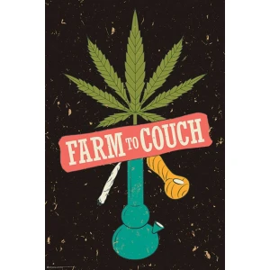 Farm to Couch Poster - 24" x 36"