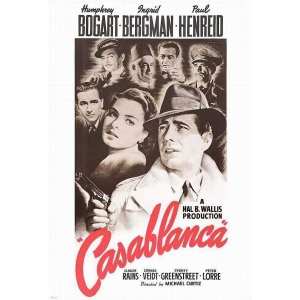 Casablanca Movie Poster - 24" x 36"