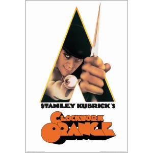 A Clockwork Orange Knife Poster - 24" x 36"