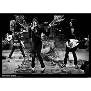New York Dolls Hilversum 1973 Poster - 33.5" x 23"