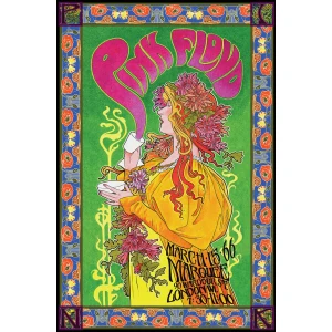 Pink Floyd by Bob Masse Poster - 24" x 36"