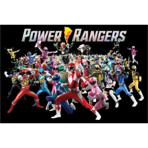 Power Rangers - Power Group Poster - 36" x 24"
