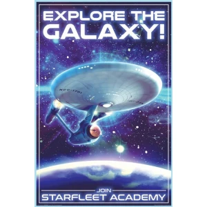 Star Trek Travel Poster - 24" x 36"