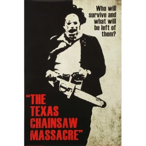 Texas Chainsaw Massacre Poster - 24" x 36"