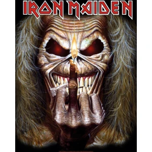 Iron Maiden Finger Fabric Poster - 30" x 40"