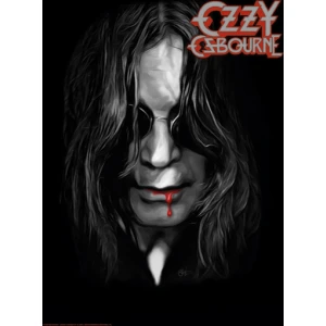 Ozzy Osbourne - Blood Lips Fabric Poster - 30" x 40"