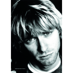 Kurt Cobain - 10th Anniversary Fabric Poster - 30" x 40"