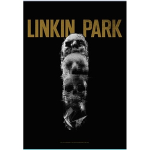 Linkin Park - Skull Totem Fabric Poster - 30" x 40"