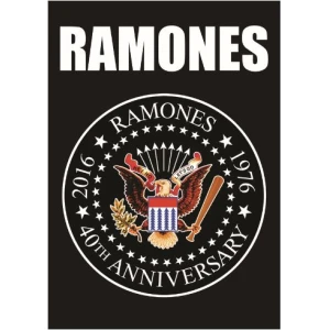 Ramones - 40th Anniversary Logo Fabric Poster - 30" x 40"