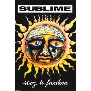 Sublime - 40 Oz. Of Freedom - Poster - 24" x 36"