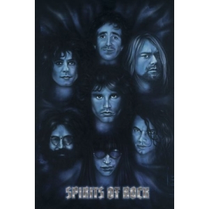 Spirits of Rock Poster - 24" x 36"
